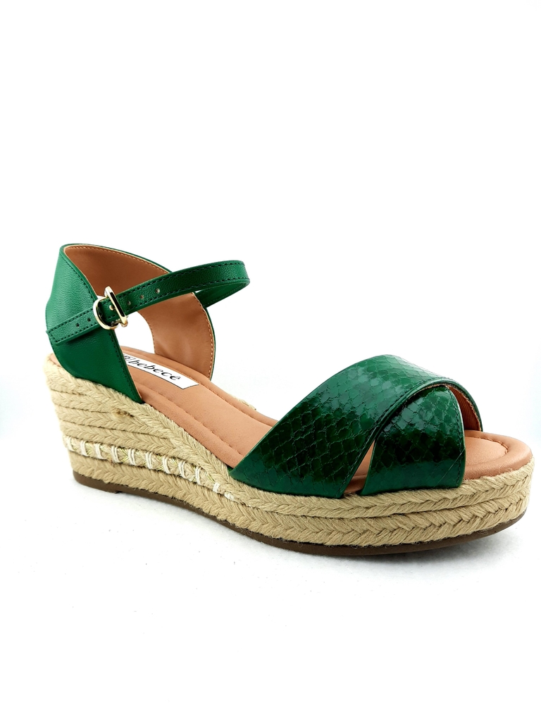 sandalia bebece verde