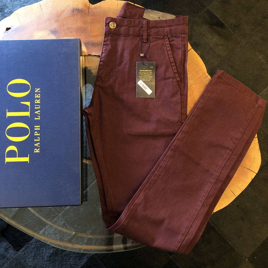 calça sarja ralph lauren
