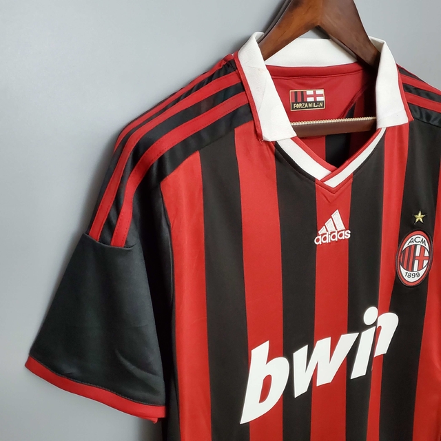 camisa retro milan adidas