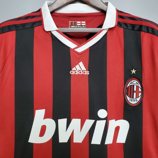 camisa retro milan adidas