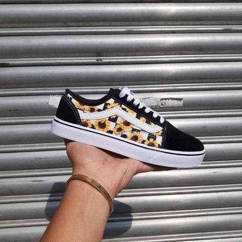 vans old skool girassol