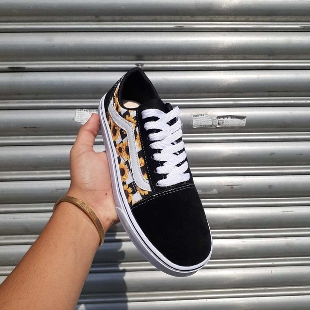 vans old skool girassol
