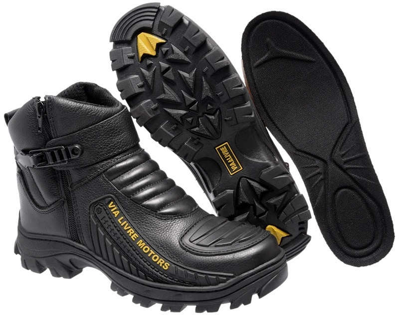 coturno de motociclista