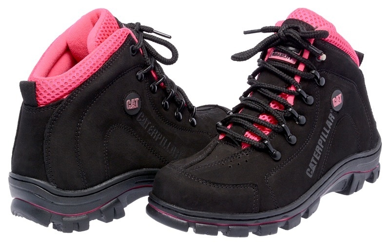 bota caterpillar adventure preta