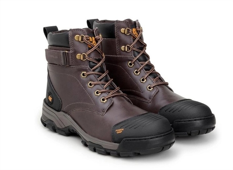 bota caterpillar bico pvc