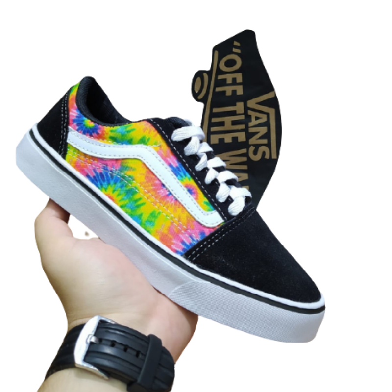 tenis vans tie dye