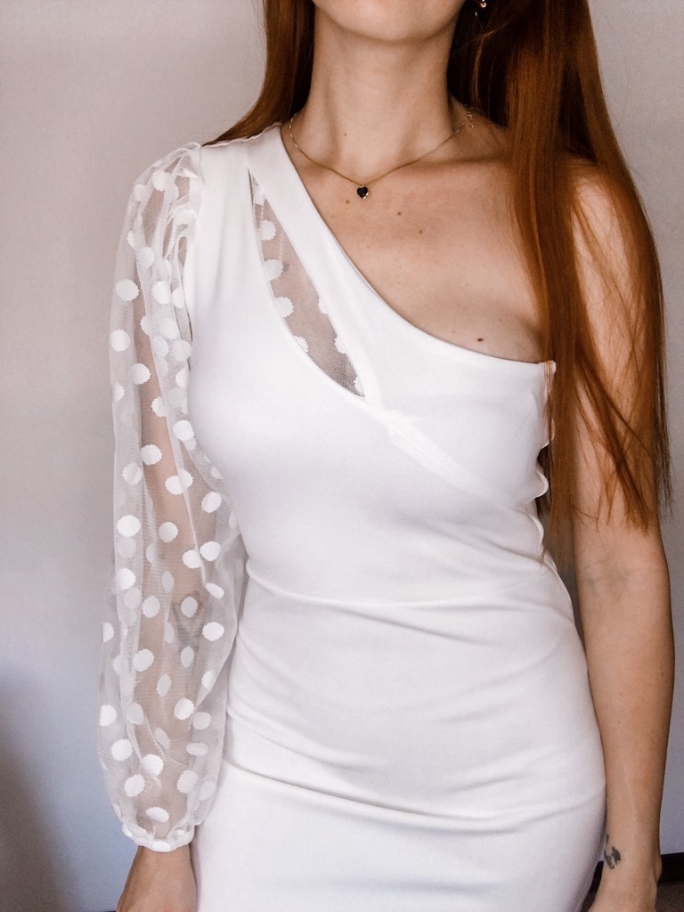 vestido branco online
