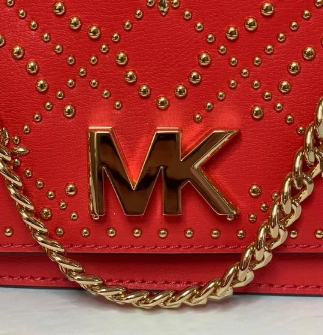 bolsa mk vermelha