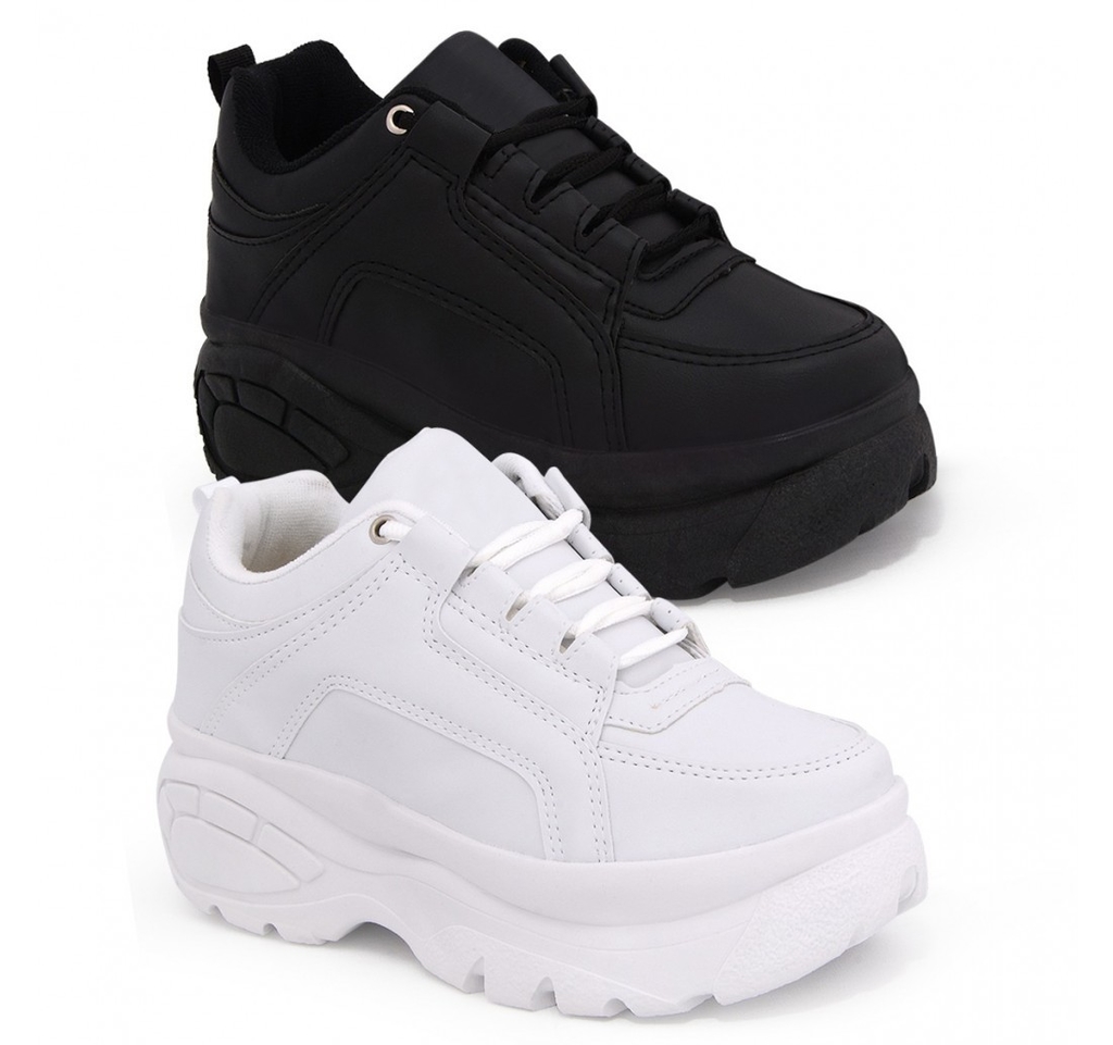 tenis sneaker chunky branco