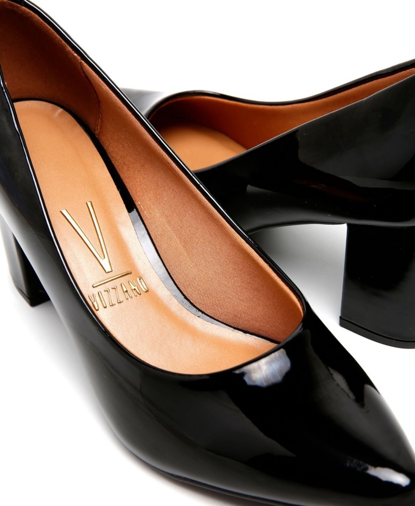 scarpin verniz vizzano