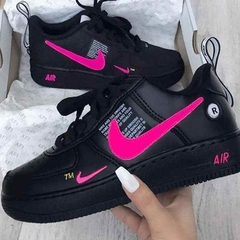 air force preto e rosa
