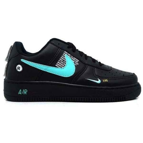 nike air preto e verde