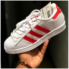 tenis adidas superstar masculino branco