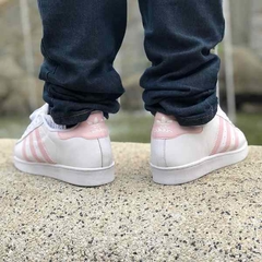 adidas superstar listra rosa