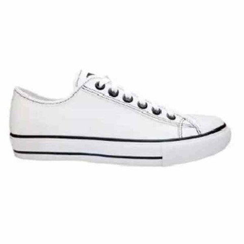 all star couro branco feminino