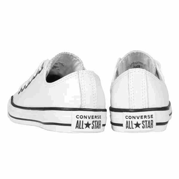 tênis converse all star chuck taylor cano alto couro preto
