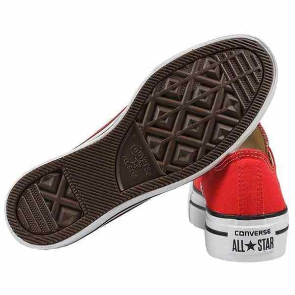 converse vermelho plataforma