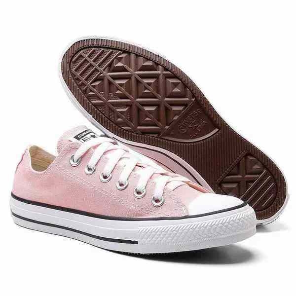 all star azul claro cano baixo