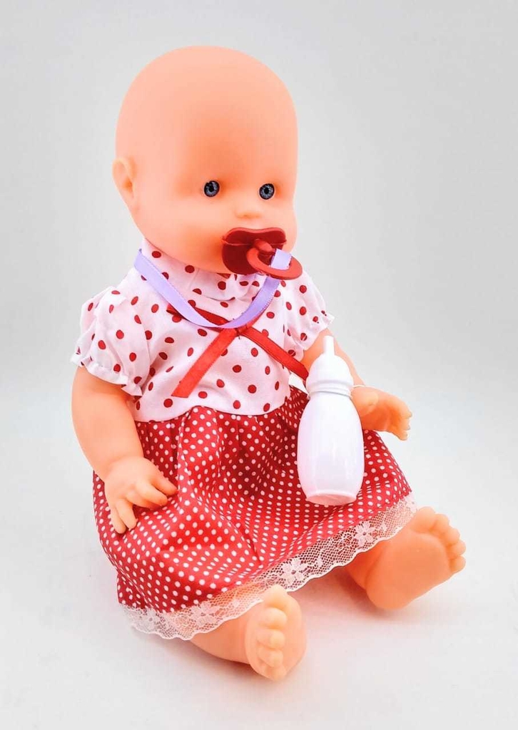 muñeca con mamadera