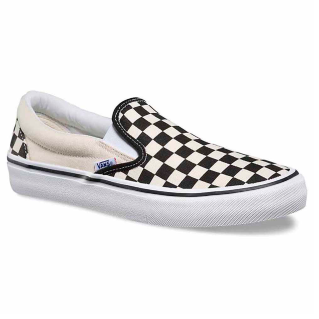 tenis vans xadrez preto