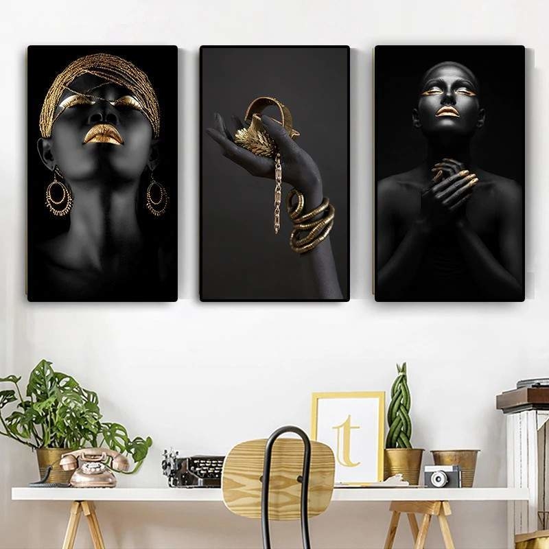 Quadros Decorativos Arte Africana Mdf Mosaico Mdf 128x60 Este lindo quadro mosaico decorativo em painéis 05 peças e com foto! quadros decorativos arte africana mdf