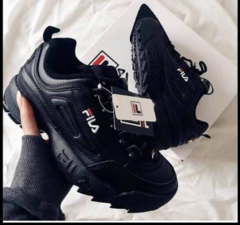 tenis da fila preto