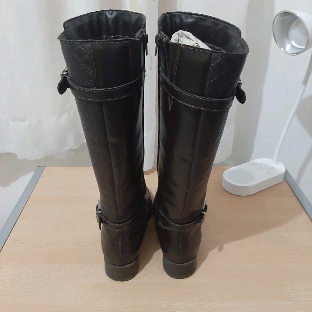 bota vinil cano longo