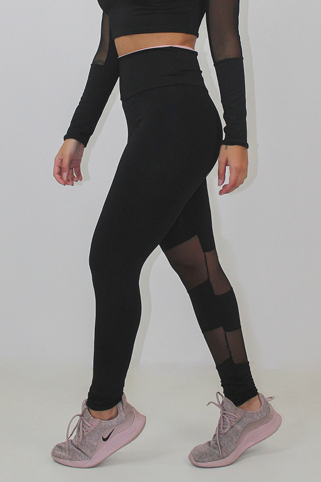 roupa transparente na academia