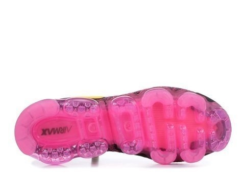 Tênis Nike Air VaporMax Flyknit 2 Feminino Preto com Rosa