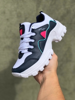 tenis tommy hilfiger preto