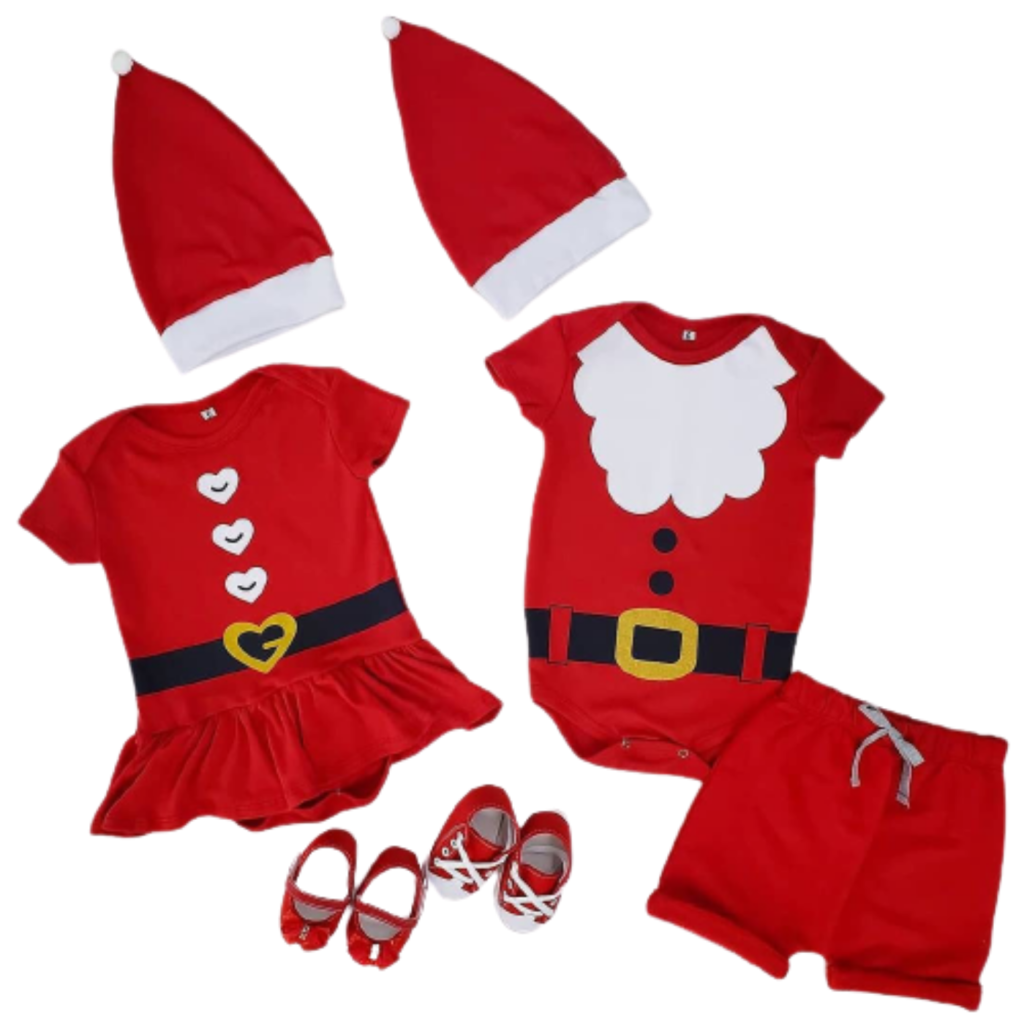 roupa infantil de natal