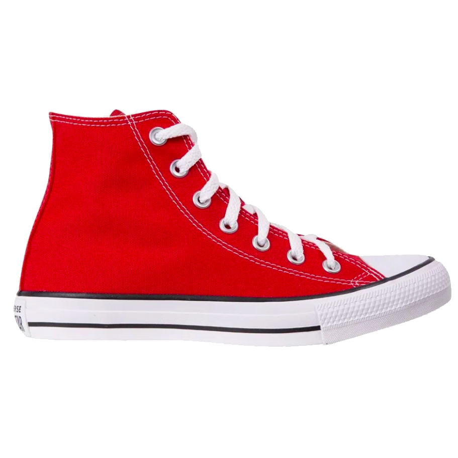 all star cano alto vermelho 35