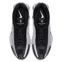 nike shox prata e preto