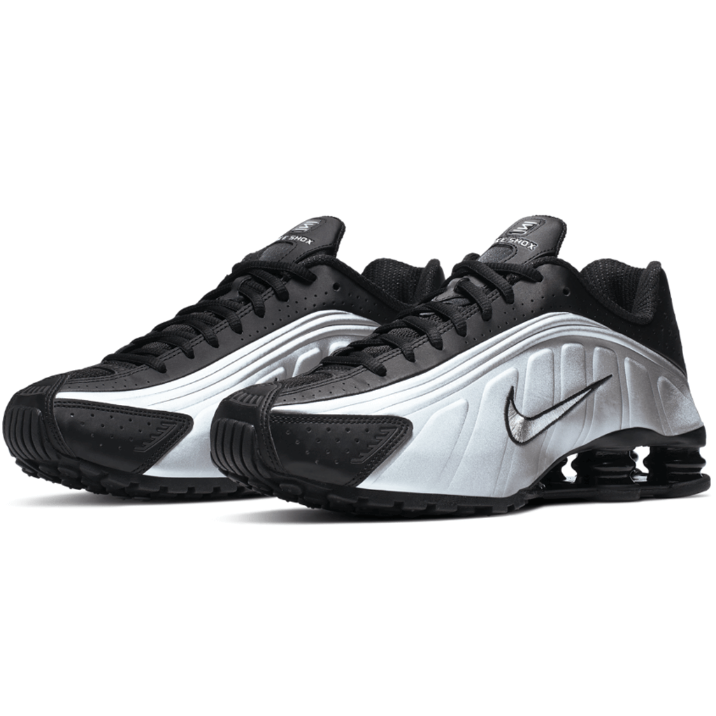 nike shox r4 prata