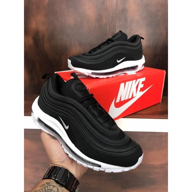 tenis nike air max 97 preto e branco
