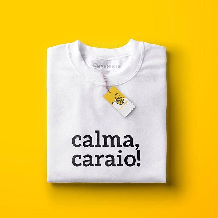 Camiseta Calma Caraio