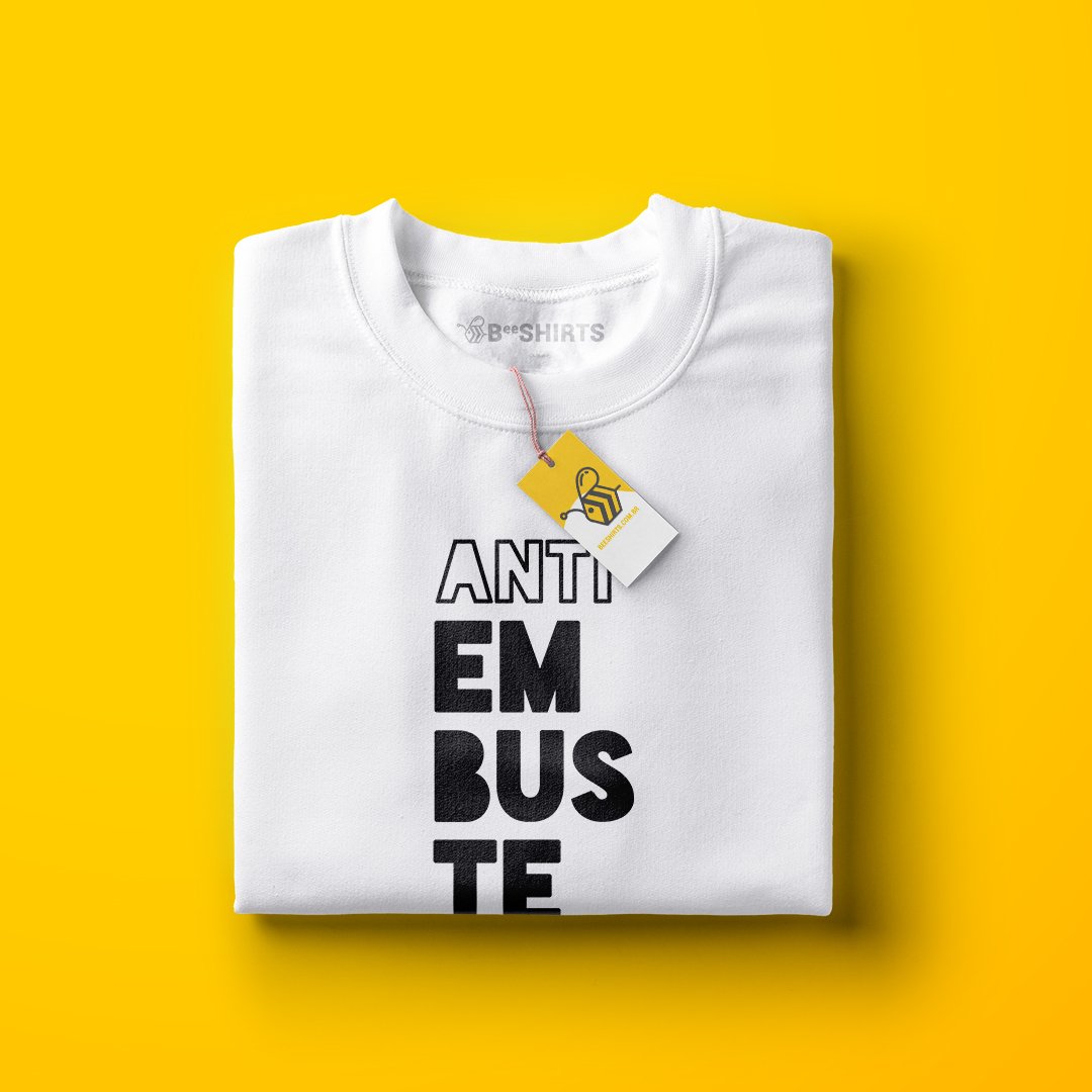 Embuste Significa o quê? Camiseta Anti Embuste