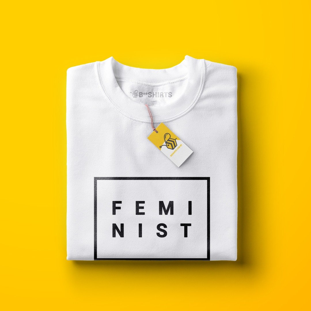 Feminist Camiseta Feminista Minimalista