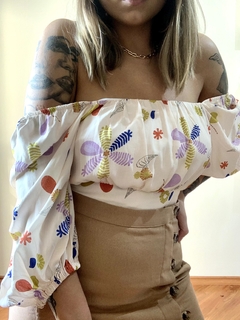 blusa primavera