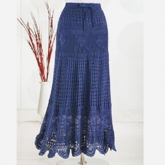 saia russa de croche