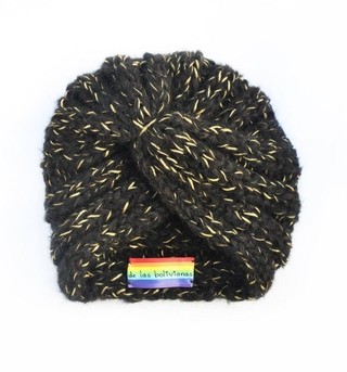 turbante negro