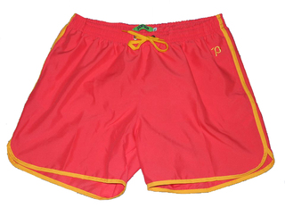 panza mitch buchannon coral y amarillo