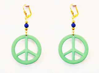 aros signo paz verdes
