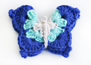 gomita mariposa en gama de azules 1