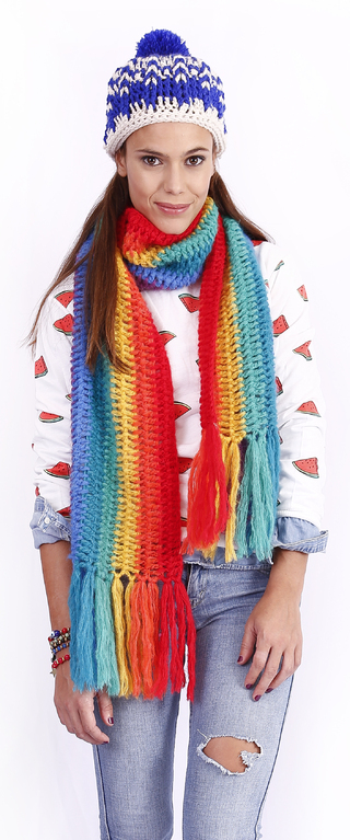 bufanda arcoiris