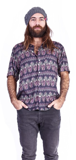 camisa fed violeta