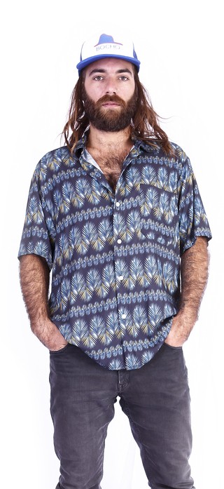 camisa fed azul