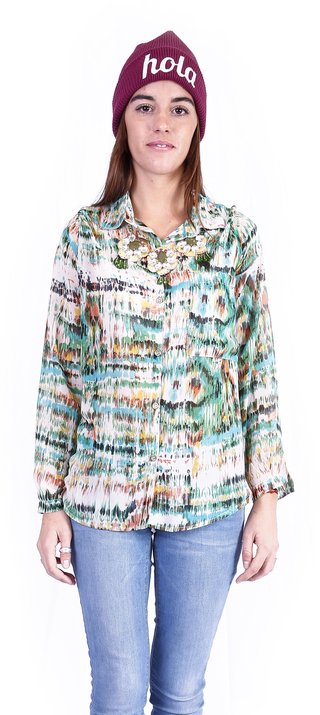 camisa sixties verde