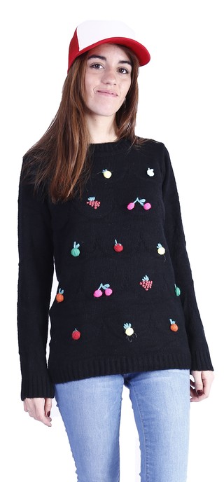 sweater fruits negro