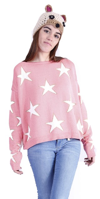 sweater hollywood rosa